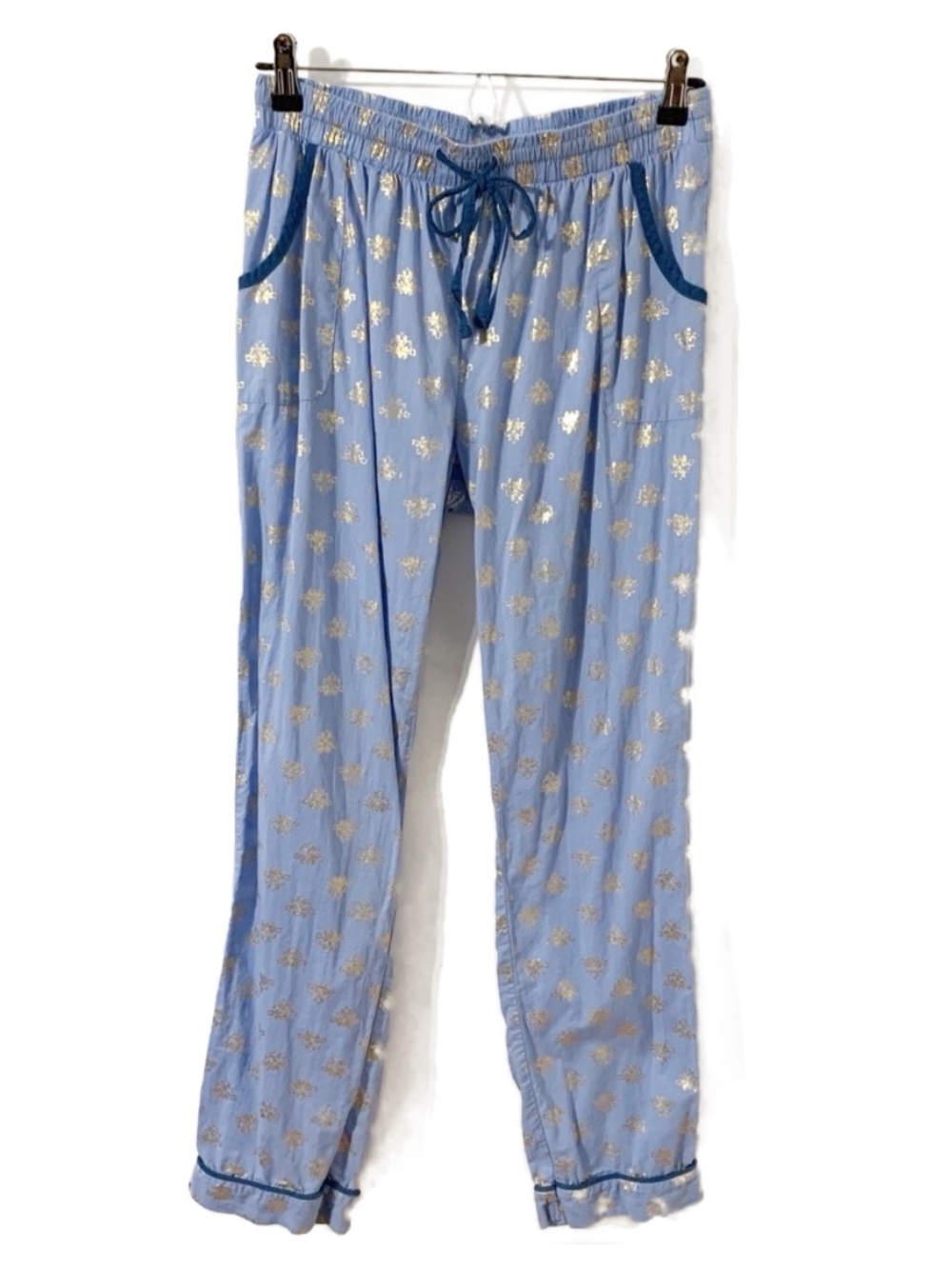 Disney Parks Pajama Pants Gold Filigree Pattern Elastic Waistband / Drawstring